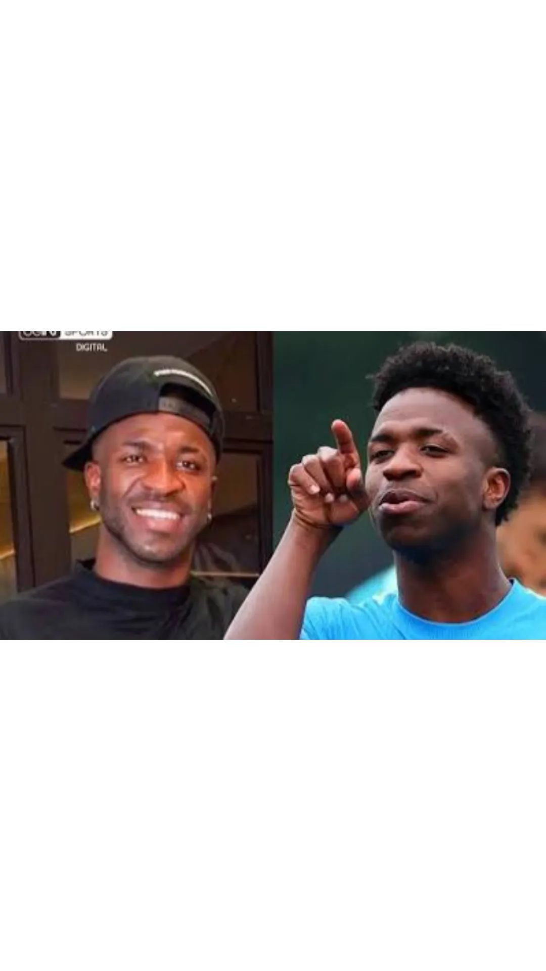 Vinicius Changed His Face. But We're the Real Problem.